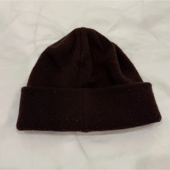 OBEY Propaganda Beanie Chocolate Brown Knit One Size - Picture 2 of 6